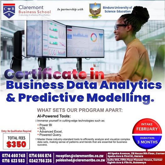 Certificate in Business Data Analytics and Predictive Modelling