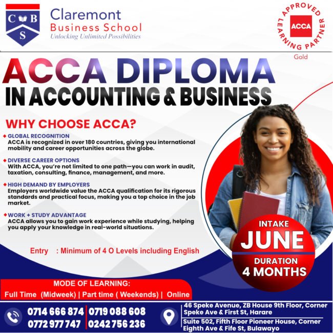 𝐄𝐍𝐑𝐎𝐋𝐌𝐄𝐍𝐓 𝐈𝐒 𝐈𝐍 𝐏𝐑𝐎𝐆𝐑𝐄𝐒𝐒 𝐅𝐎𝐑 𝐓𝐇𝐄 𝐀𝐂𝐂𝐀 𝐃𝐈𝐏𝐋𝐎𝐌𝐀 𝐈𝐍 𝐀𝐂𝐂𝐎𝐔𝐍𝐓𝐈𝐍𝐆 & 𝐁𝐔𝐒𝐈𝐍𝐄𝐒𝐒 𝐉𝐔𝐍𝐄 𝐈𝐍𝐓𝐀𝐊𝐄